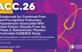 Sotatercept for Combined Post- and Pre-capillary Pulmonary Hypertension Associated With  Heart Failure: Results From the Phase 2, Randomized, Placebo-Controlled CADENCE Study