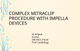 Complex Mitraclip Procedure with Impella Devices