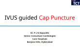 IVUS guided Cap Puncture