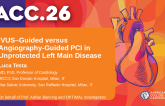 IVUS–Guided versus Angiography-Guided PCI in Unprotected Left Main Disease