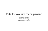 Rota for calcium management