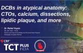 DCBs in atypical anatomy: CTOs, calcium, dissections, lipidic plaque, and more