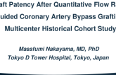 TCT 294: Graft Patency After Quantitative Flow Ratio-Guided Coronary Artery Bypass Grafting: Multicenter Historical Cohort Study