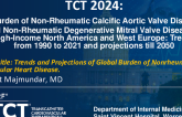 TCT 644: Burden of Non-Rheumatic Calcific Aortic Valve Disease and Non-Rheumatic Degenerative Mitral Valve Disease in High-Income North America and West Europe From 1990 to 2021