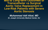 TCT 444: Mid to Long-Term Outcomes of Transcatheter vs. Surgical Aortic Valve Replacement in Low-Risk Patients with Severe Aortic Stenosis: A Systematic Review and Meta-Analysis  