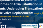 TCT 122: Perioperative and In-Hospital Outcomes of Atrial Fibrillation in Patients Undergoing Transcatheter Aortic Valve Replacement: Insights From the National Inpatient Sample 2016-2021