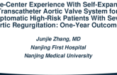 TCT 877: Single-Center Experience With Self-Expanding Transcatheter Aortic Valve System for Symptomatic High-Risk Patients With Severe Aortic Regurgitation: One-Year Outcomes
