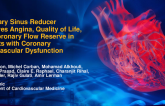 Coronary Sinus Reducer Improves Angina and Coronary Flow Reserve in Patients With Coronary Microvascular Dysfunction