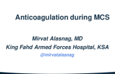 Optimal Antithrombotic Strategies in MCS Use