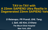 TAV-in-TAV With a 23mm SAPIEN3 Ultra Resilia in a Degenerated 23mm SAPIEN3 Valve