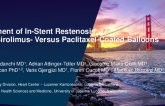TCT 279: Treatment of In-Stent Restenosis With Sirolimus- Versus Paclitaxel-Coated Balloons