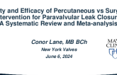 Safety and Efficacy of Percutaneous Versus Surgical Intervention for Paravalvular Leak Closure: A Systematic Review and Meta-Analysis