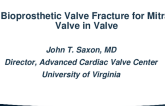 Bioprosthetic Valve Fracture for Mitral ViV Therapy: Indication, Technique and Outcomes