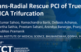 TCT 1472: Trans-Radial Rescue PCI of True LMCA Trifurcation