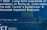 TCT 32: Long-Term Outcomes of Coarctation of Aorta Versus Coarctation of Aorta With Turners Syndrome: A Nationwide Inpatient Analysis