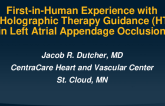 TCT 195: First-in-Human Experience With 4D Holographic Therapy Guidance in Left Atrial Appendage Occlusion