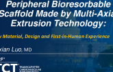 TCT 394: Peripheral Bioresorbable Scaffold Made by Multi-Axial Extrusion Technology: New Material, Design and First-in-Human Experience