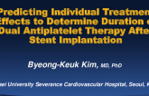 TCT 30: Predicting Individual Treatment Effects to Determine Duration of Dual Antiplatelet Therapy After Drug-Eluting Stent Implantation