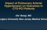 Impact of Pulmonary Arterial Hypertension on Outcomes in CTO-PCI Patients