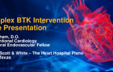 Case Presentation: Complex BTK Intervention Patient