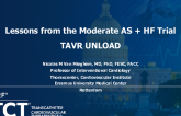 Lessons From the Moderate AS + HF Trial (TAVR UNLOAD)
