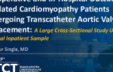 TCT 879: Perioperative and In-Hospital Outcomes of Dilated Cardiomyopathy in Patients Undergoing Transcatheter Aortic Valve Replacement: A Large Cross-Sectional Study Using National Inpatient Sample