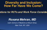Implications for RCTs and Work Force Considerations
