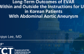 TCT 36: Long-Term Outcomes of Endovascular Repair Within and Outside the Instructions for Use in Korean Patients With Abdominal Aortic Aneurysm