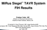SIEGEL TAVR: A Revolutionary Ultra-Low Profile Aortic Valve Based Upon Rhenium Superalloys (Mirus)
