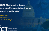 TCT 1405: A Challenging Case of Mitral Regurgitation With Severe Annular Calicium: Use of the AltaValve System for Transcatheter Mitral Valve Replacement