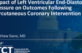 TCT 578: Impact of Left Ventricular End-Diastolic Pressure on Outcomes Following Percutaneous Coronary Intervention