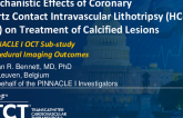 TCT 383: Mechanistic Effects of Coronary Hertz Contact Intravascular Lithotripsy on Treatment of Calcified Lesions: PINNACLE I OCT Sub-study Procedural Imaging Outcomes