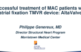 TCT 614: Successful treatment of MAC patients with atrial fixation TMVR device: The AltaValve