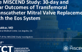 The MISCEND Study: Thirty-Day and One-Year Outcomes of TMVR With the Eos System