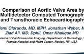 Comparison of Aortic Valve Area by Multidetector Computed Tomography and Transthoracic Echocardiography