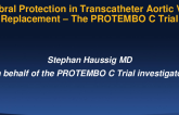 TCT 465: PROTEMBO C-TRIAL: Evaluation of a Novel Cerebral Embolic Protection Device in TAVR