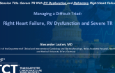 Managing a Difficult Triad: RHF, RV Dysfunction, and Severe TR