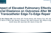 Impact of Elevated Pulmonary Effective Arterial Elastance on Outcomes After Mitral Transcatheter Edge-To-Edge Repair
