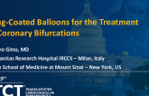 TCT 567: Drug-Coated Balloons for the Treatment of Coronary Bifurcations