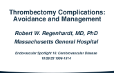 Thrombectomy Complications: Avoidance and Management