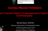 Cardiac Myosin Inhibitors as a Novel Treatment Option for Nonobstructive Hypertrophic Cardiomyopathy
