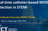 TCT 667: Real-Time Catheter-Based MVO Detection in STEMI: Final Results From the MOCA I Study