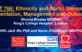 TCT 766: Ethnicity and Aortic Stenosis: Presentation, Management and Outcomes