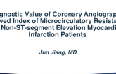 TCT 20: Prognostic Value of Coronary Angiography-Derived Index of Microcirculatory Resistance in Patients with Non-ST-segment Elevation Myocardial Infarction