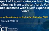 TCT 850: Impact of Repositioning on Brain Injury Following Transcatheter Aortic Valve Replacement With a Self-Expanding Valve