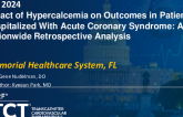TCT 988: Impact of Hypercalcemia on Outcomes in Patients Hospitalized With Acute Coronary Syndrome: A Nationwide Retrospective Analysis