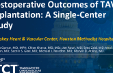 TCT 19: Postoperative Outcomes of TAVR Explantation: A Single-Center Study 
