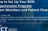 How to Set Up Your RDN Hypertension Program: Team Members and Patient Flow
