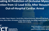 TCT 194: Evaluating Artificial Intelligence Prediction of Occlusive Myocardial Infarction From 12 Lead ECGs After Resuscitated out of Hospital Cardiac Arrest 