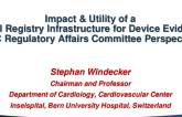 Impact & Utility of a Global Registry Infrastructure for Device Evidence:  ESC Regulatory Affairs Committee Perspective